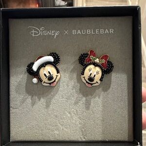 BaubleBar Disney Festive Earrings